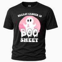Breast Cancer Is Boo Sheet Funny Ghost Cooling Performance Crew T-Shirt