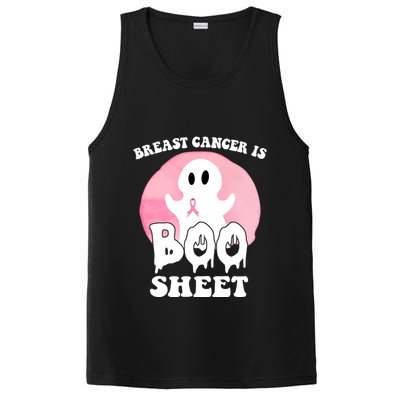 Breast Cancer Is Boo Sheet Funny Ghost PosiCharge Competitor Tank