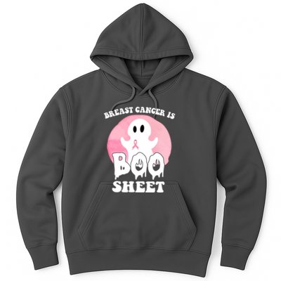 Breast Cancer Is Boo Sheet Funny Ghost Hoodie