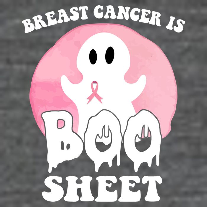 Breast Cancer Is Boo Sheet Funny Ghost Baby Bodysuit