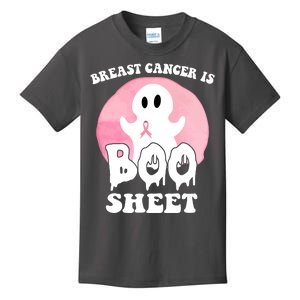 Breast Cancer Is Boo Sheet Funny Ghost Kids T-Shirt