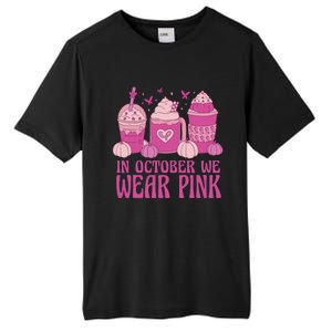 Breast Cancer In October We Wear Pink Tall Fusion ChromaSoft Performance T-Shirt