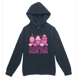 Breast Cancer In October We Wear Pink Urban Pullover Hoodie