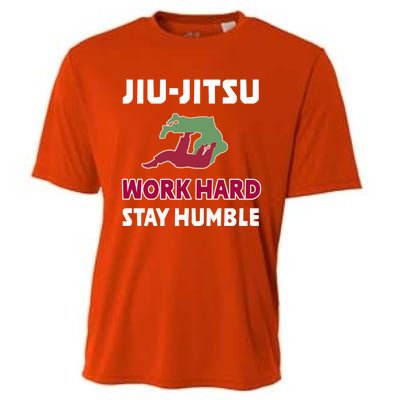 Best Classic Jiu Jitsu Gift Work Hard Stay Humble Meaningful Gift Cooling Performance Crew T-Shirt