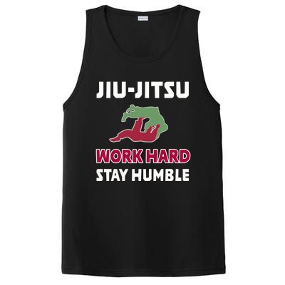 Best Classic Jiu Jitsu Gift Work Hard Stay Humble Meaningful Gift PosiCharge Competitor Tank