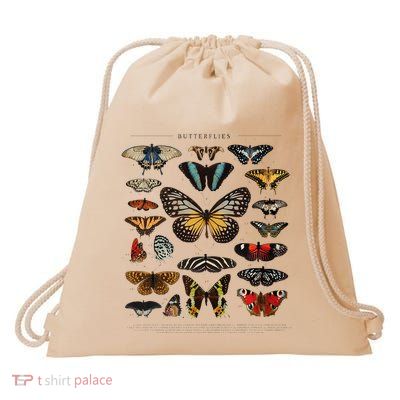 Butterfly Collection Just A Girl Who Loves Butterflies Drawstring Bag