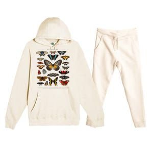 Butterfly Collection Just A Girl Who Loves Butterflies Premium Hooded Sweatsuit Set