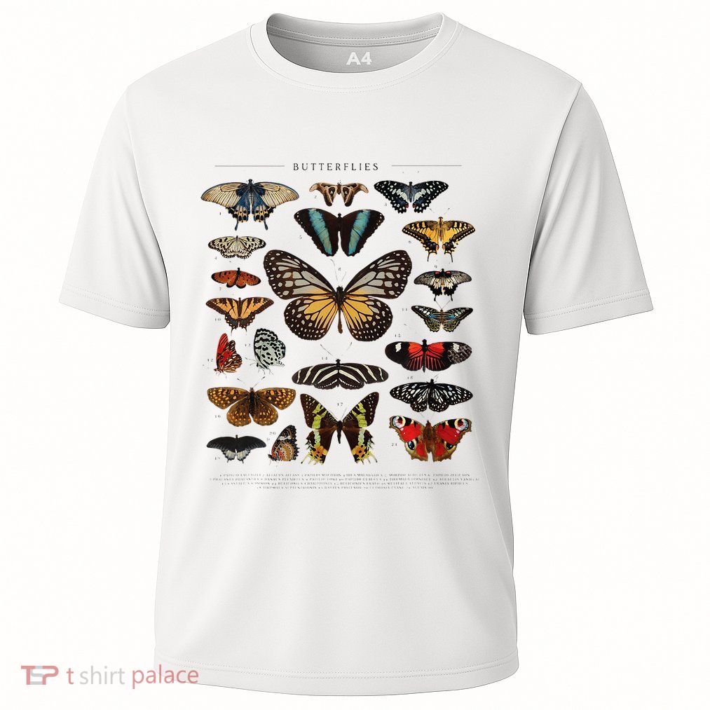Butterfly Collection Just A Girl Who Loves Butterflies Performance Shirt
