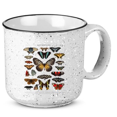 Butterfly Collection Just A Girl Who Loves Butterflies 15oz Campfire Ceramic Mug