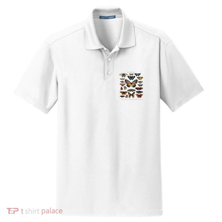 Butterfly Collection Just A Girl Who Loves Butterflies Dry Zone Grid Polo