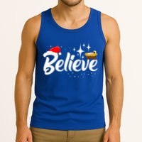 Believe Christmas Jesus Christmas Gift Tank Top