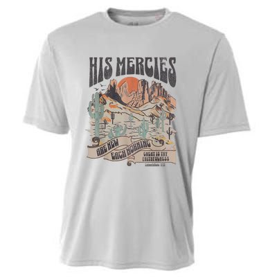 Boho Christian Jesus Apparel Faith Based His Mercies Are New Cooling Performance Crew T-Shirt