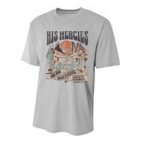 Boho Christian Jesus Apparel Faith Based His Mercies Are New Performance Sprint T-Shirt