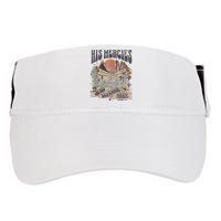 Boho Christian Jesus Apparel Faith Based His Mercies Are New Adult Drive Performance Visor