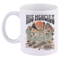 Boho Christian Jesus Apparel Faith Based His Mercies Are New 11oz C Handle Ceramic Mug