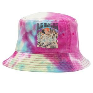 Boho Christian Jesus Faith Based His Mercies Are New Tie-Dyed Bucket Hat