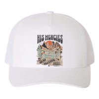 Boho Christian Jesus Faith Based His Mercies Are New Yupoong Adult 5-Panel Trucker Hat