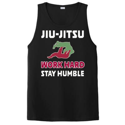 Best Classic Jiu Jitsu Gift Work Hard Stay Humble Meaningful Gift PosiCharge Competitor Tank