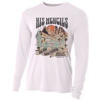 Boho Christian Jesus Apparel Faith Based His Mercies Are New Cooling Performance Long Sleeve Crew