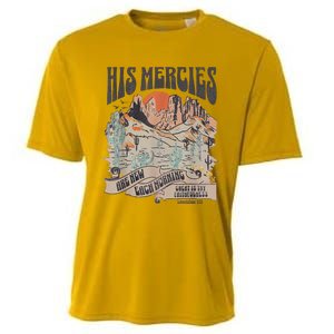 Boho Christian Jesus Faith Based His Mercies Are New Cooling Performance Crew T-Shirt