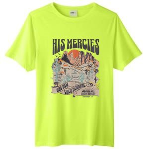 Boho Christian Jesus Faith Based His Mercies Are New Tall Fusion ChromaSoft Performance T-Shirt