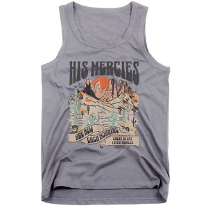 Boho Christian Jesus Faith Based His Mercies Are New Tank Top