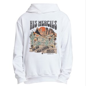 Boho Christian Jesus Apparel Faith Based His Mercies Are New Urban Pullover Hoodie