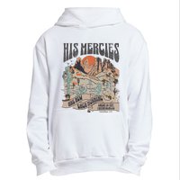 Boho Christian Jesus Apparel Faith Based His Mercies Are New Urban Pullover Hoodie