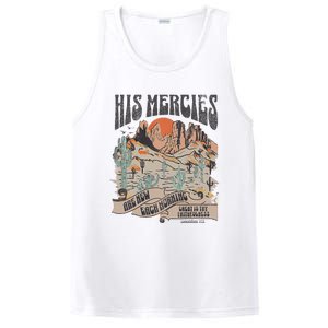 Boho Christian Jesus Apparel Faith Based His Mercies Are New PosiCharge Competitor Tank