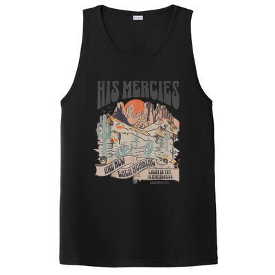 Boho Christian Jesus Apparel Faith Based His Mercies Are New PosiCharge Competitor Tank