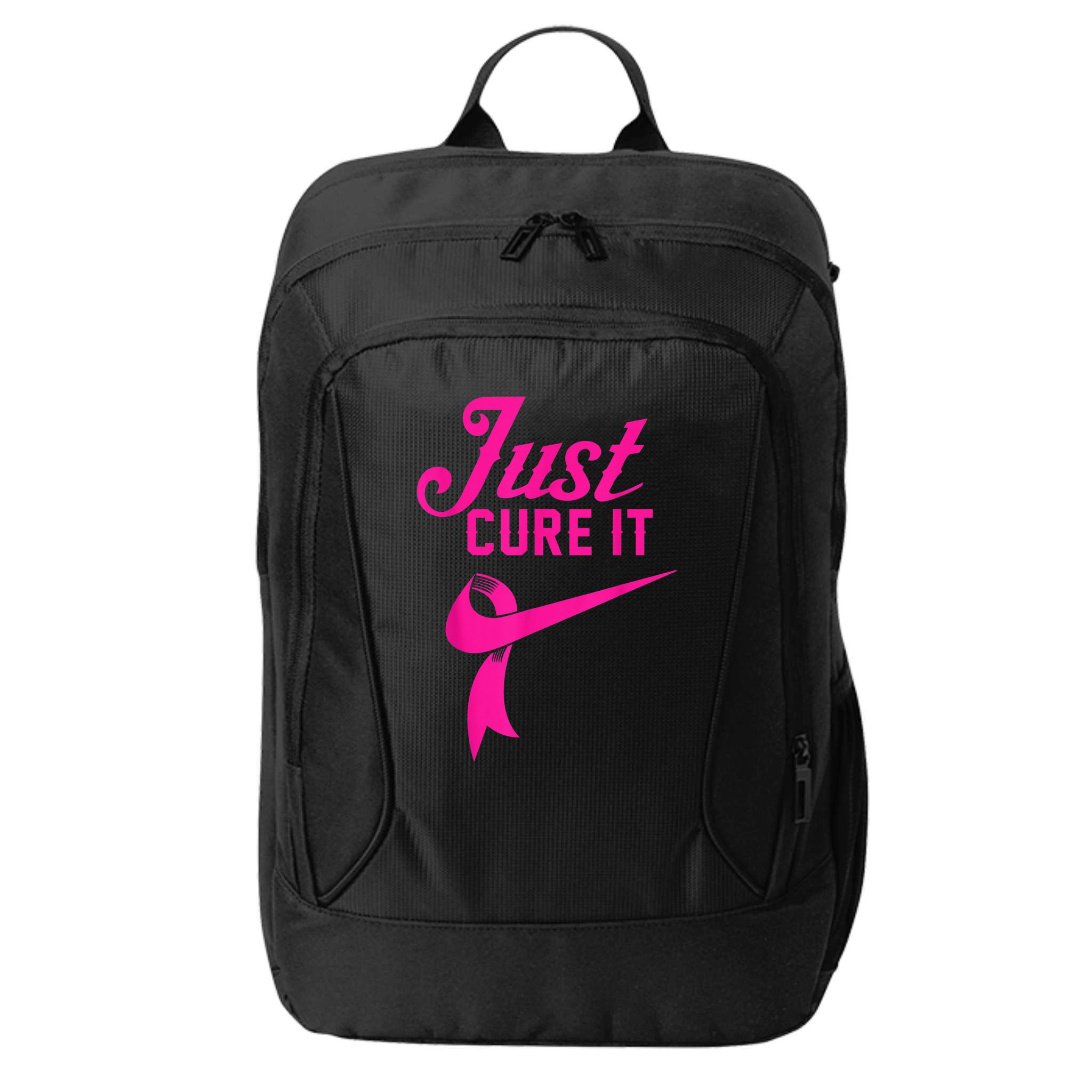Breast Cancer Just Cure It City Backpack
