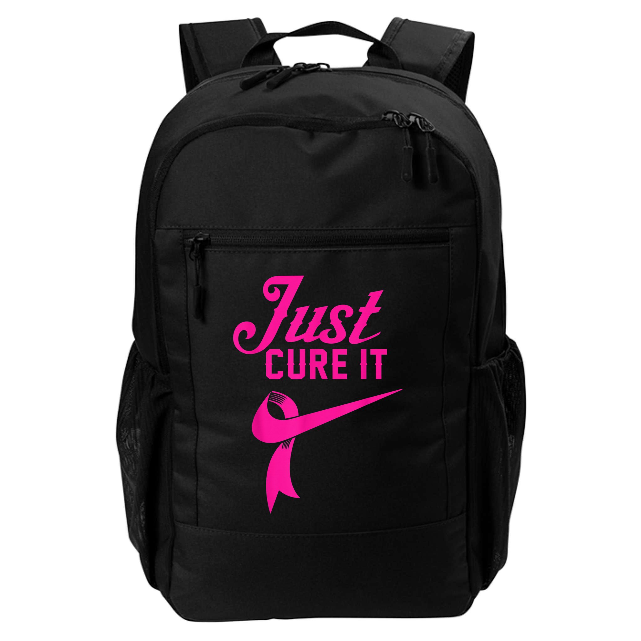 Breast Cancer Just Cure It Backpack