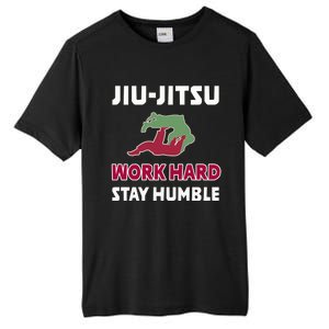 Best Classic Jiu Jitsu Gift Work Hard Stay Humble Meaningful Gift Tall Fusion ChromaSoft Performance T-Shirt