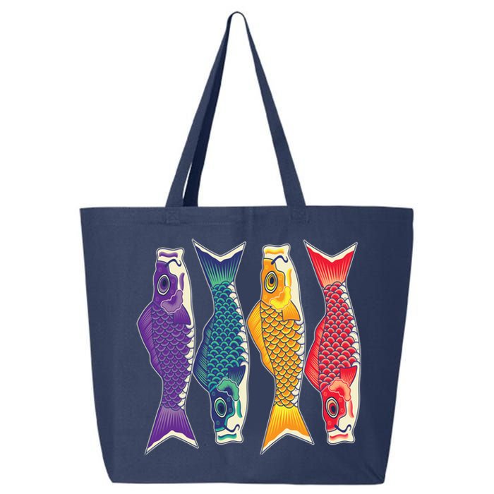 Bright Colorful Japanese Koi Carp Fish 25L Jumbo Tote