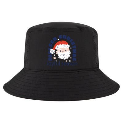 Blessed Christmas Joyful Season Santa Claus Cool Comfort Performance Bucket Hat