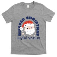 Blessed Christmas Joyful Season Santa Claus T-Shirt