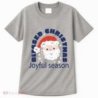 Blessed Christmas Joyful Season Santa Claus Tall T-Shirt