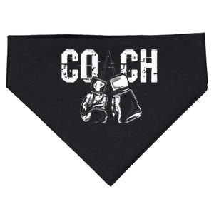 Boxing Coach Kickboxing Kickboxer Gym Boxer USA-Made Doggie Bandana