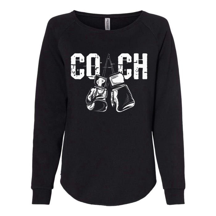 Boxing Coach Kickboxing Kickboxer Gym Boxer Womens California Wash Sweatshirt