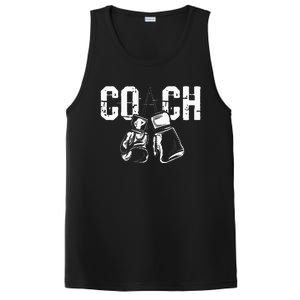 Boxing Coach Kickboxing Kickboxer Gym Boxer PosiCharge Competitor Tank