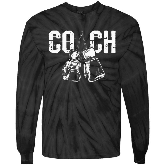 Boxing Coach Kickboxing Kickboxer Gym Boxer Tie-Dye Long Sleeve Shirt