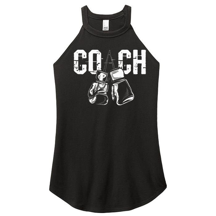 Boxing Coach Kickboxing Kickboxer Gym Boxer Women's Perfect Tri Rocker Tank