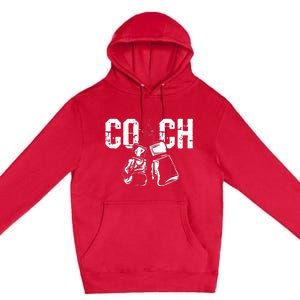 Boxing Coach Kickboxing Kickboxer Gym Boxer Premium Pullover Hoodie