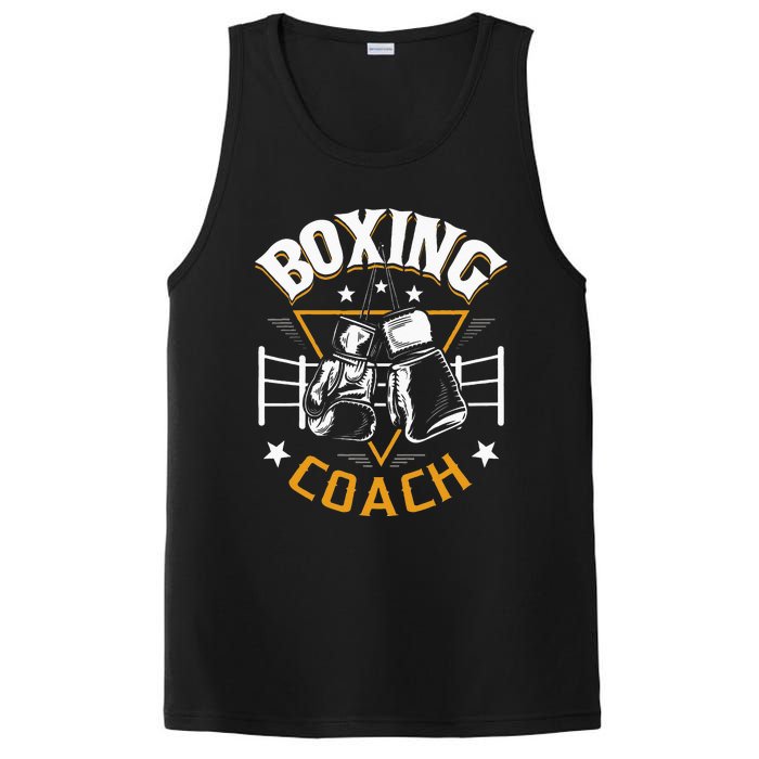 Boxing Coach Kickboxing Kickboxer Gym Boxer PosiCharge Competitor Tank