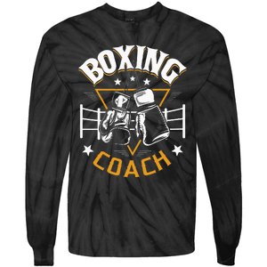 Boxing Coach Kickboxing Kickboxer Gym Boxer Tie-Dye Long Sleeve Shirt