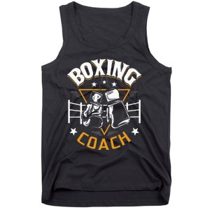 Boxing Coach Kickboxing Kickboxer Gym Boxer Tank Top