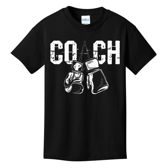 Boxing Coach Kickboxing Kickboxer Gym Boxer Kids T-Shirt