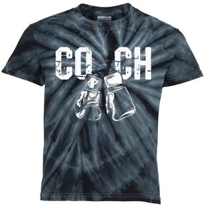 Boxing Coach Kickboxing Kickboxer Gym Boxer Kids Tie-Dye T-Shirt