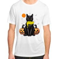 Black Cat Kamala Harris Halloween Trump Hair Sarcastic Adult ChromaSoft Performance T-Shirt