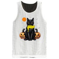 Black Cat Kamala Harris Halloween Trump Hair Sarcastic Mesh Reversible Basketball Jersey Tank